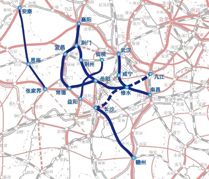 江汉平原铁路最新规划，构建区域交通新动脉